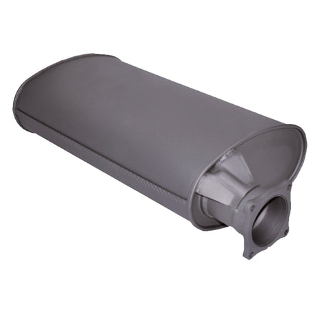 Redback - 3" Extreme Duty Muffler O/C 11"x6" Oval 304 Stainless Steel