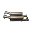 Redback Extreme Duty - Offset/Offset 11"x6" Twin Large Muffler Assembly