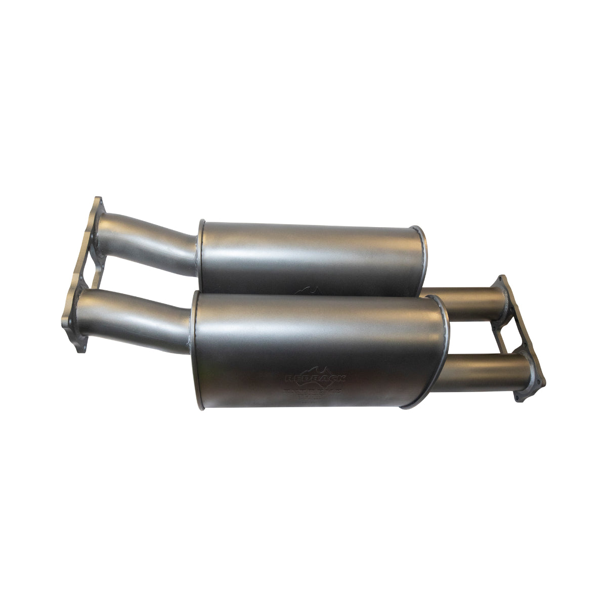 Redback Extreme Duty - Offset/Offset 11"x6" Twin Large Muffler Assembly