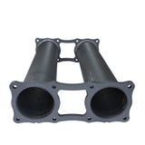 REDBACK | Extreme Duty Twin 4" Muffler Delete Pipe | Toyota Landcruiser 79 Series Double Cab | XP00673-40