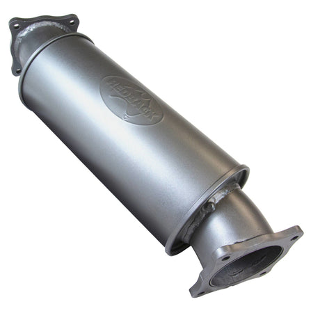 Redback - 4" Megaflow Resonator O/C 6"x6" Round 409 Stainless Steel