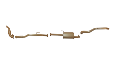 Pacemaker King Brown | Single 3" Turbo Back Exhaust with Cat & Muffler | Holden Colorado RG 2.8L TD 2012-2016 | KB5110-XCMX