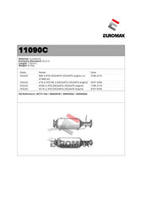DPF Kit for Volvo 2.4 60 70 90 – Euromax Diesel Particulate Filter
