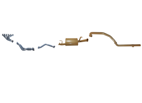 Pacemaker King Brown | 2.5" Exhaust & Headers Kit | Toyota Landcruiser 100/105 Series 4.2L N/A Diesel 1998-2008 | KB12020-HXMX