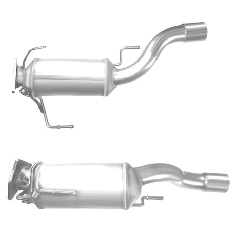 Euromax Diesel Particulate Filter Audi Q7 4.2L BTR V8 TDI SUV Left Hand Side 2007–2009 - 11340C
