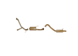 Pacemaker King Brown | Single 3" Exhaust Kit | Toyota Landcruiser 100 Series V8 4.7L 1998-2008 | KB12028-XXMR