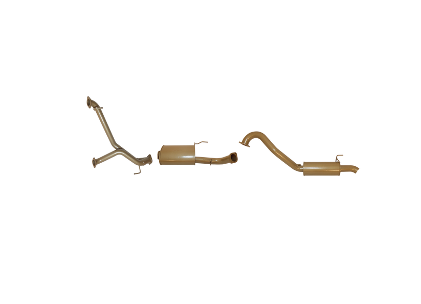 Pacemaker King Brown | Single 3" Exhaust Kit | Toyota Landcruiser 100 Series V8 4.7L 1998-2008 | KB12028-XXMR