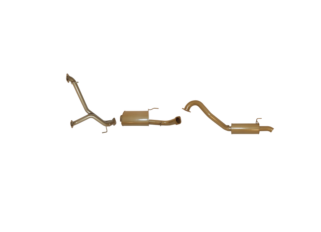 Pacemaker King Brown | Single 3" Exhaust Kit | Toyota Landcruiser 100 Series V8 4.7L 1998-2008 | KB12028-XXMR