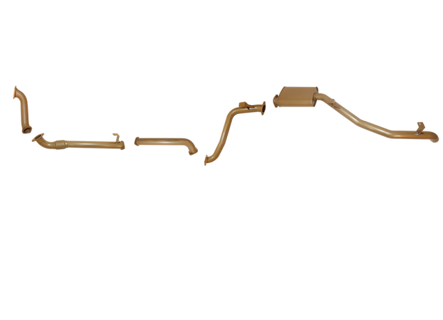 Pacemaker King Brown | Single 3" Turbo Back Exhaust with Muffler | Toyota LandCruiser 78 Troopy 1HD-FTE | KB12005-XXMX