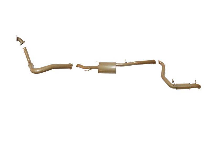 Pacemaker King Brown | 3" Turbo Back Exhaust Kit | Mitsubishi Pajero NP 3.2L TD | KB9005-XXMR