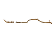 Pacemaker King Brown | Single 3" Turbo Back Exhaust with Cat & Resonator | Toyota LandCruiser 79 Dual Cab 2012–08/2016 | KB12009-XCXR