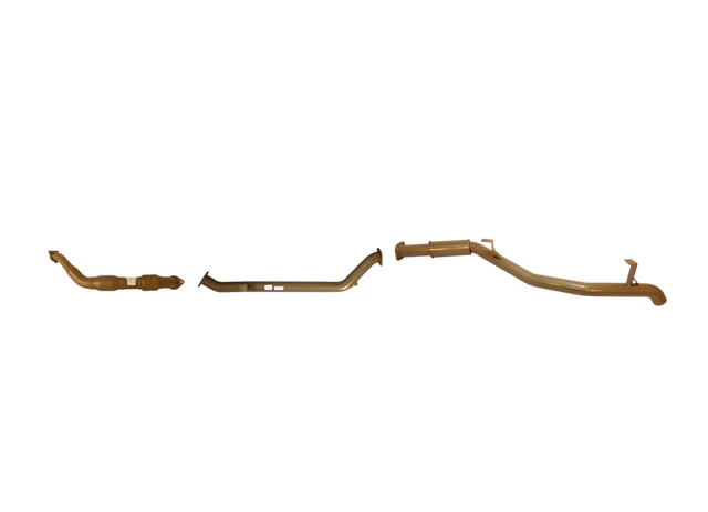 Pacemaker King Brown | Single 3" Turbo Back Exhaust with Cat & Resonator | Toyota LandCruiser 79 Dual Cab 2012–08/2016 | KB12009-XCXR