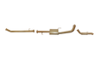 Pacemaker King Brown | Single 3" DPF-Back Exhaust with Muffler & Resonator | Toyota Prado 150 2.8L | KBD12221-XXMR