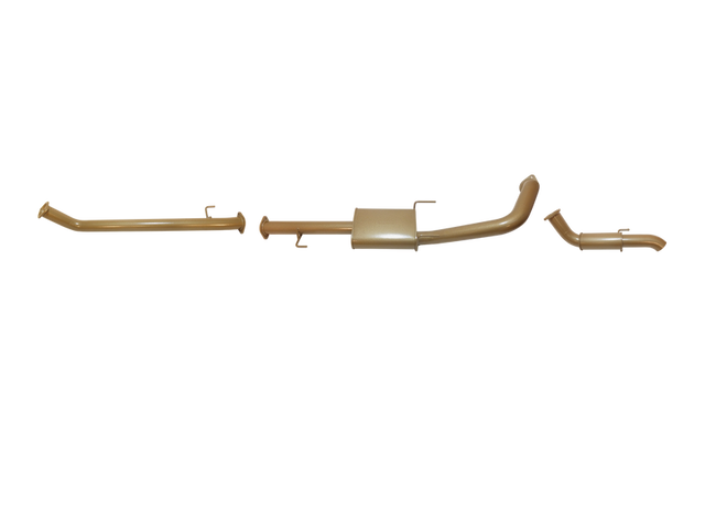 Pacemaker King Brown | Single 3" DPF-Back Exhaust with Muffler & Resonator | Toyota Prado 150 2.8L | KBD12221-XXMR