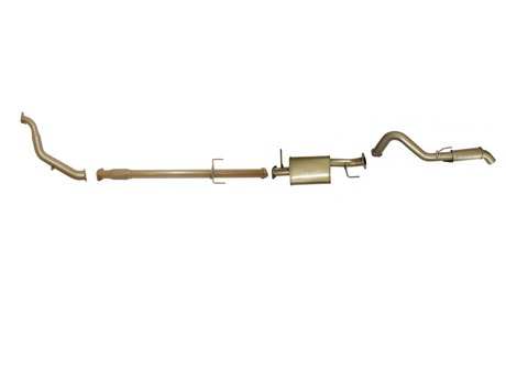Pacemaker King Brown | 3" Exhaust Kit | Mitsubishi Triton ML/MN 2.5L TD Dual Cab | KB9105-XXMR