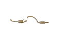 Pacemaker King Brown | Single 2.5" Exhaust Kit | Toyota Landcruiser 80 Series 4.5L Petrol 1989–1997 | KB12015-XXMR