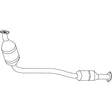 Standard Catalytic Converter - Mercedes-Benz C-Class W203 C240 (2000 - 2007) Sedan (2.6…