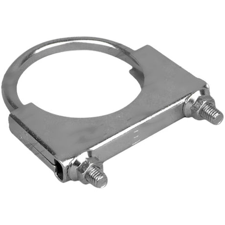 Redback - Heavy Duty U-Bolt Clamps - Inside diameter 78mm (3-1/8"), Flat bar, Zinc Plated