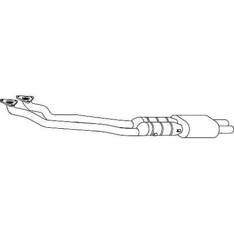 Standard Catalytic Converter - BMW 5 E39 523i (1996 - 2000) Sedan (2.5L) Catalytic Conv…