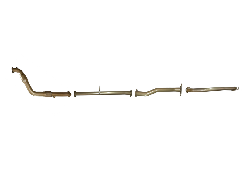 King Brown - Mazda BT 50 3.2L TD 2011 to current - Single 3" with CAT and Centre Pipe Only Option Kit