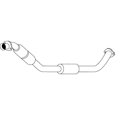 Standard Catalytic Converter - Holden Commodore VZ (2004-06) 190kw Sedan (3.6L) Catalytic…