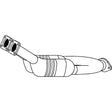 Standard Catalytic Converter - Volvo S80 TS XY (1998 - 2006) Sedan (2.8L/2.9L) Catalyti…