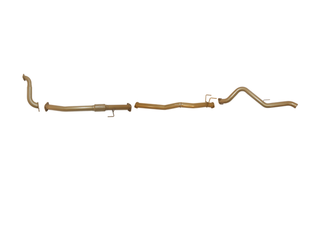 Pacemaker King Brown | Single 3" Turbo Back Straight Pipe | Isuzu D-MAX 3.0L TD 2012-2017 | KB8510-XXXX