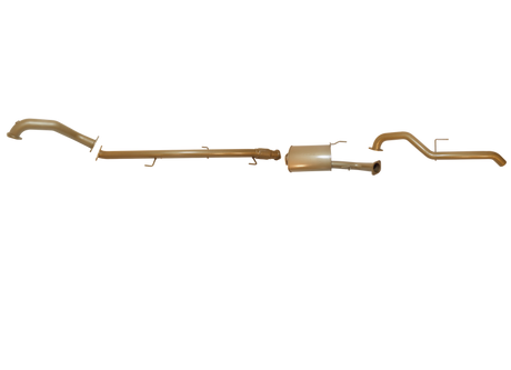 Pacemaker King Brown | 3" Exhaust Kit | Nissan Navara D40 3.0L V6 TD Manual Non-DPF | KB9412-XXMX