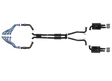 Pacemaker 3" Performance Exhaust System with Tri-Y Headers for Holden VE VF 6.0L 6.2L V8 Ute 2006–2017 - PP5387-57