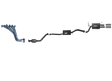 Pacemaker Performance Exhaust System with Tuned Headers for Ford Falcon BA BF XR6 Sedan 4.0L Barra 2002–2008 - PP4490-09