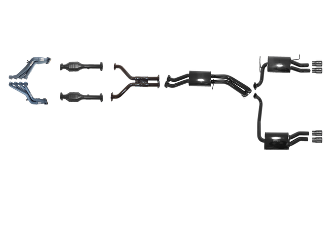 Pacemaker Performance Exhaust System with Tuned Headers for Ford Falcon BF FPV GT 5.4L Boss V8 2005–2008 - PP4008-08