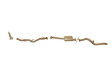 Pacemaker King Brown | Single 3" Turbo Back Exhaust with Cat & Muffler | Nissan Navara D22 3.0L TD | KB9400-XCMX