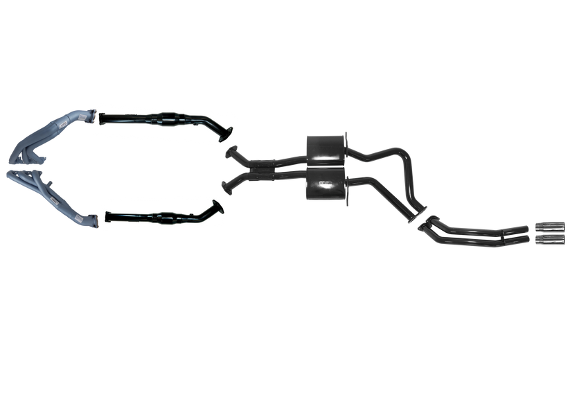 Pacemaker Performance Exhaust System with Competition Headers for Holden VT VX VY 3.8L V6 Supercharged Wagon 1997–2004 - PP5061-06 (Rear Pipe Only Variant)