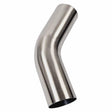 Mandrel Bend 45 - Outside Diameter 89mm (3-1/2" Inch), 304 Food Grade Stainless