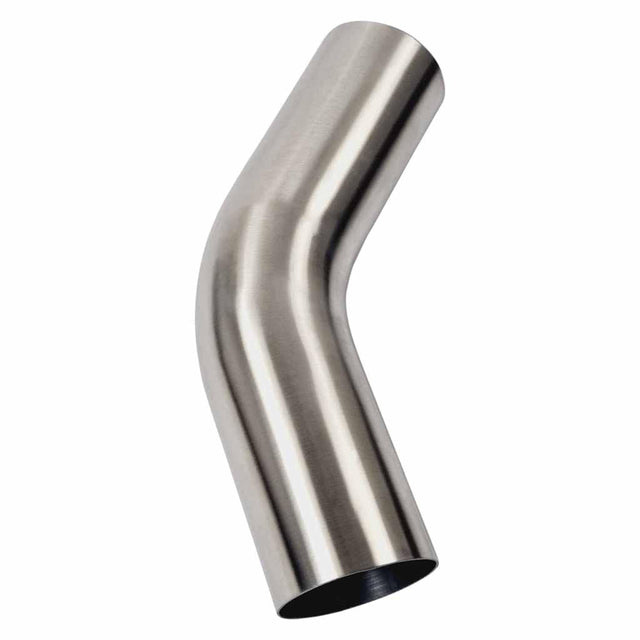 Mandrel Bend 45 - Outside Diameter 89mm (3-1/2" Inch), 304 Food Grade Stainless
