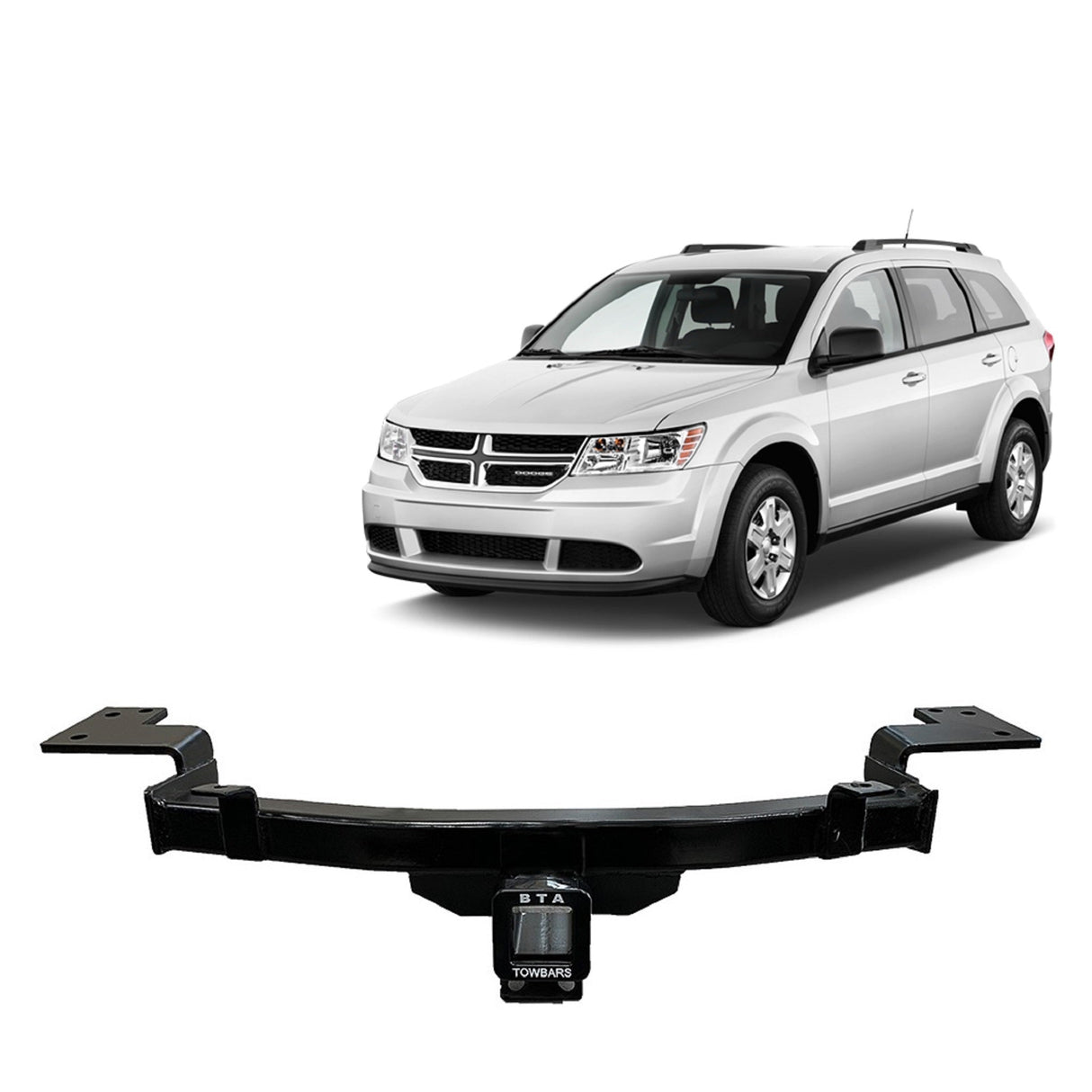 BTA | Heavy Duty Towbar | Fiat Freemont Dodge Journey 2008–2020 | Capacity 1800kg | DOD01H