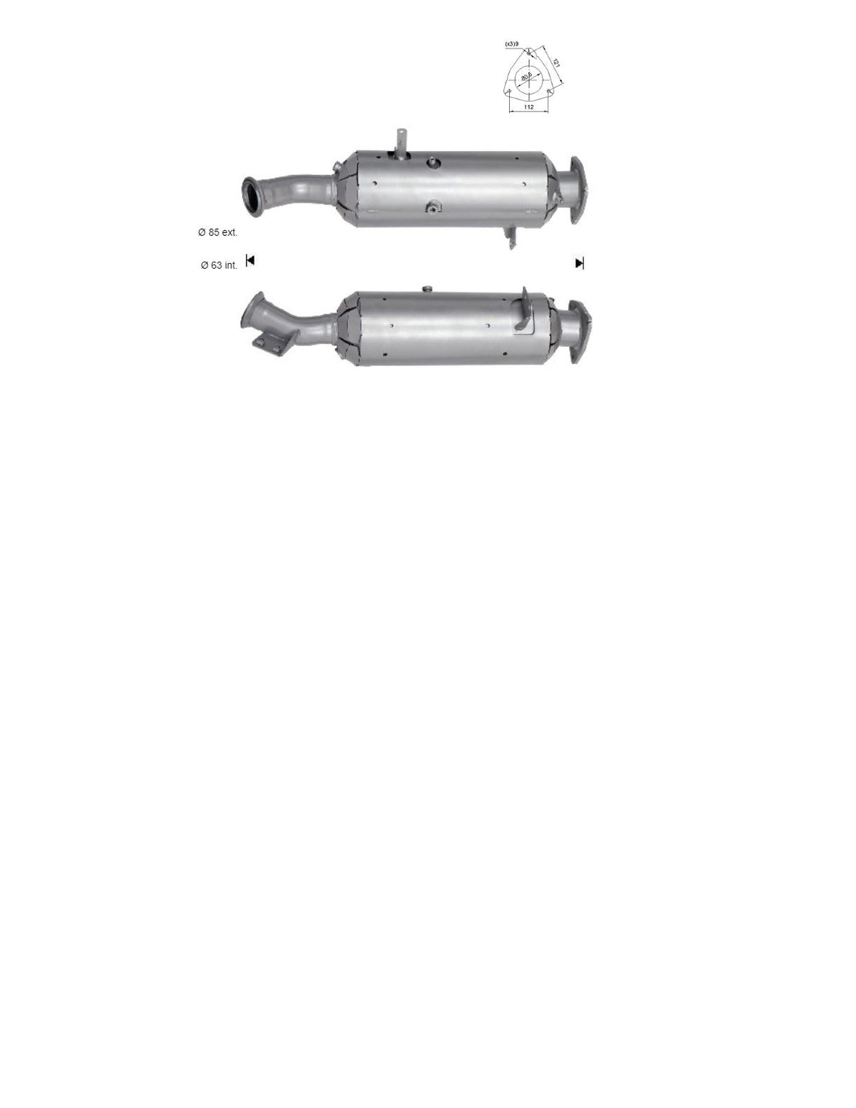AS Catalysts - Iveco Daily 2.3L & 3.0L DPF Diesel Particulate Filter