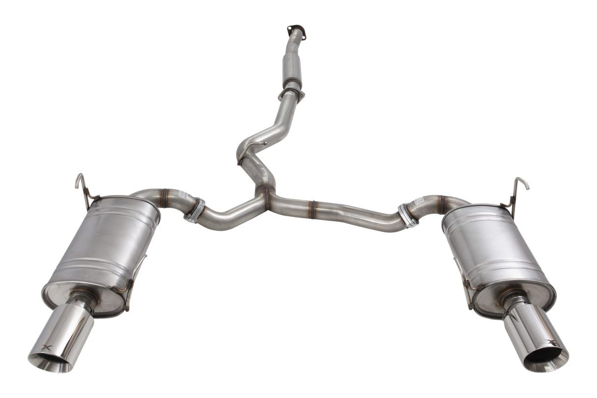 XForce | 3" Raw 409 Stainless Cat Back Exhaust | Subaru Liberty GT Gen 5 2009–2015 | E4-SL10-CBS