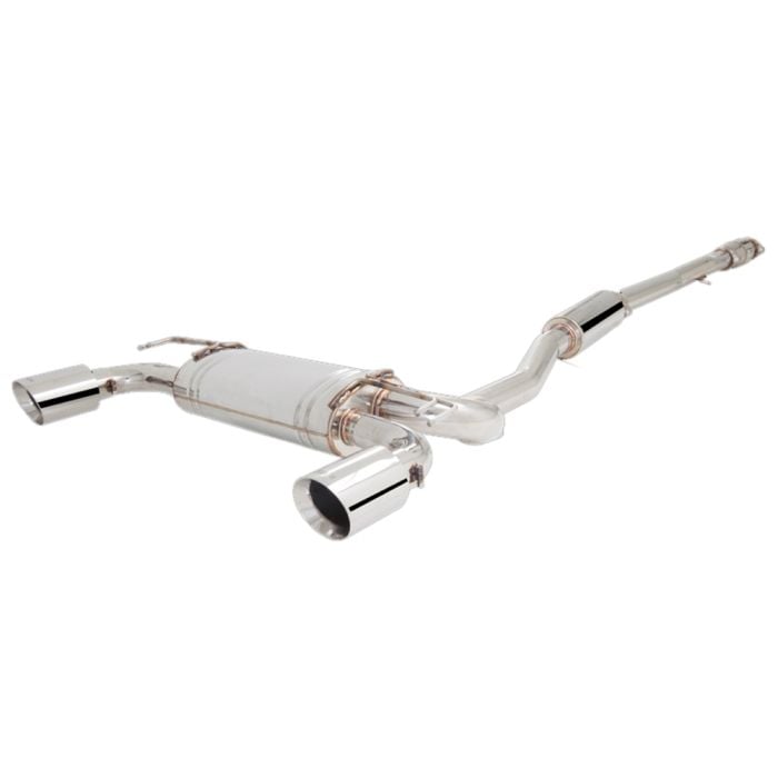 XForce | 3" Cat Back Exhaust System | Mitsubishi Lancer Ralliart CJ 2008–2015 | E4-MR08-CBS
