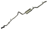 Manta | 3″ Turbo Back Exhaust System with Muffler | Toyota LandCruiser HDJ79 4.2L Turbo Diesel Ute 2001–2006