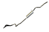 Manta | 2.5″ Full Exhaust System with Extractors | Toyota Hilux LN167 5L 3.0L Diesel Ute 1997–2005