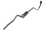 Manta | 2.5″ Full Exhaust System with Extractors | Toyota Hilux LN167 5L 3.0L Diesel Ute 1997–2005