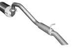 Manta | 2.5″ Cat Back Exhaust System with Centre Muffler & Rear Hotdog | Toyota Hilux N70 4.0L V6 Ute 2005–2017