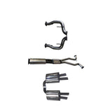 Manta | Twin 3″ Cat Back Exhaust with Muffler/Muffler | HSV VF V8 Clubsport Senator GTS Sedan 2013–2017