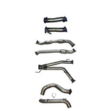 Manta | 3″ Turbo Back with Cats, No Muffler, 4″ Exit | Toyota Landcruiser VDJ200 4.5L V8 Diesel Wagon 2007–2015