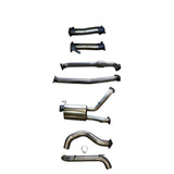 Manta | 3″ Turbo Back without Cats with Muffler | Toyota Landcruiser VDJ200 4.5L V8 Diesel Wagon 2007–2015