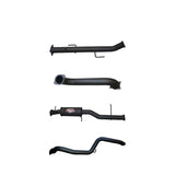 Manta | 3in Dump Pipe Back Exhaust with Small Muffler Extended Tailpipe | Volkswagen Amarok V6 TDI550 TDI580 Ute 2016–2022