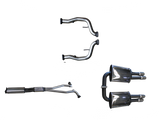 Manta | Twin 2.5″ Cat Back Exhaust System with Muffler/Muffler | Holden Statesman Caprice WM WN V8 6.0L LWB Sedan 2006–2017