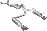 Manta | Twin 2.5" L & R Cat Back Exhaust System with Muffler/Muffler | Ford Falcon BA BF V8 Sedan & FPV GT 2002–2008