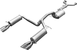Manta | Twin 2.5" L & R Cat Back Exhaust System with Muffler/Muffler | Ford Falcon BA BF V8 Sedan & FPV GT 2002–2008
